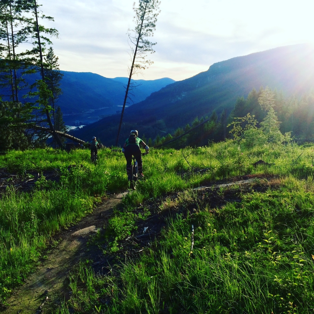 Biking in Castlegar