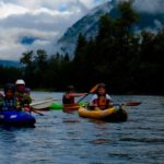 youth kayaking