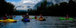 youth kayaking